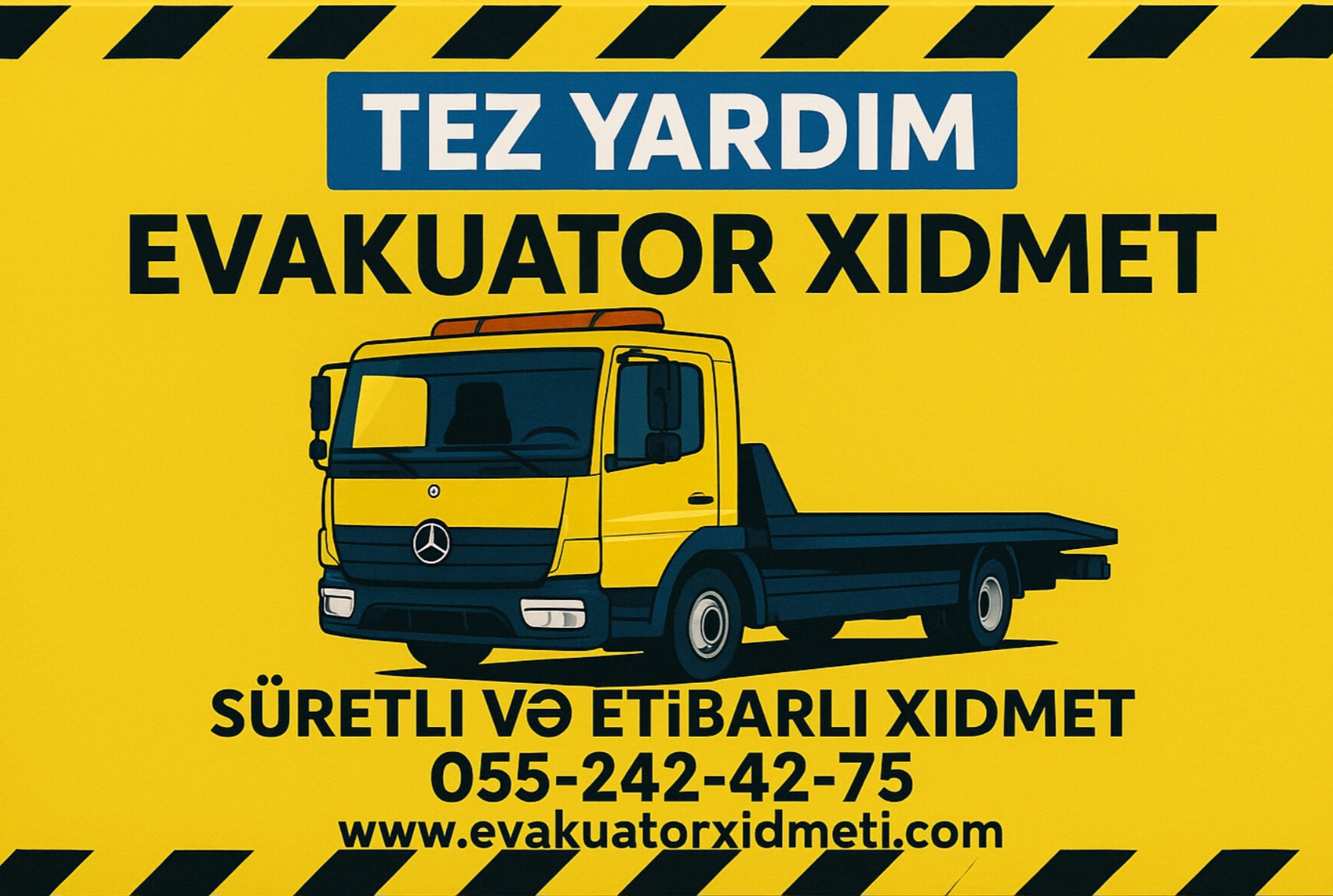 Evakuator Xidməti Loqosu